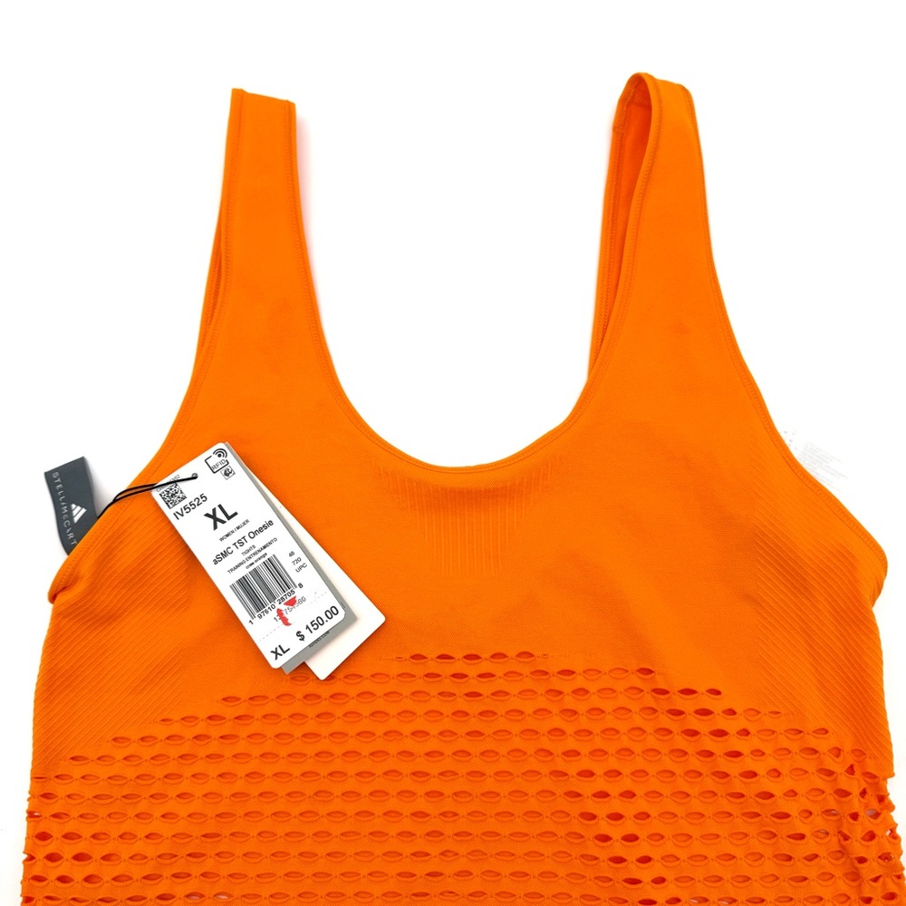 NWT New adidas Women's Stella McCartney aSMC TST Onesie XL Body Suit Leggings - Picture 3 of 4